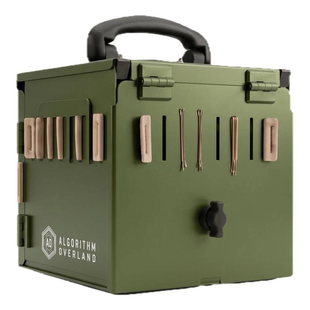 Kitchen Cube &mdash; Olive finish